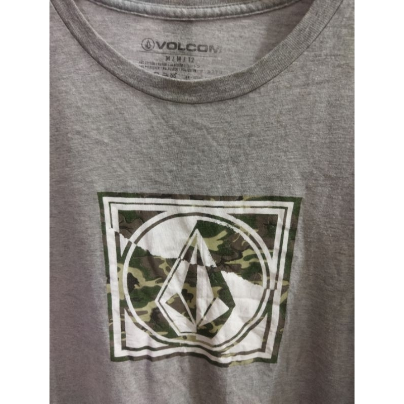 Kaos Volcom Original Preloved Big Logo