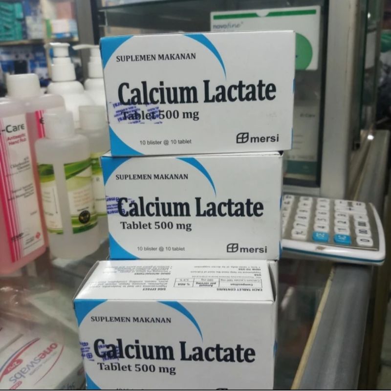 Calcium Lactate tablet 500mg box