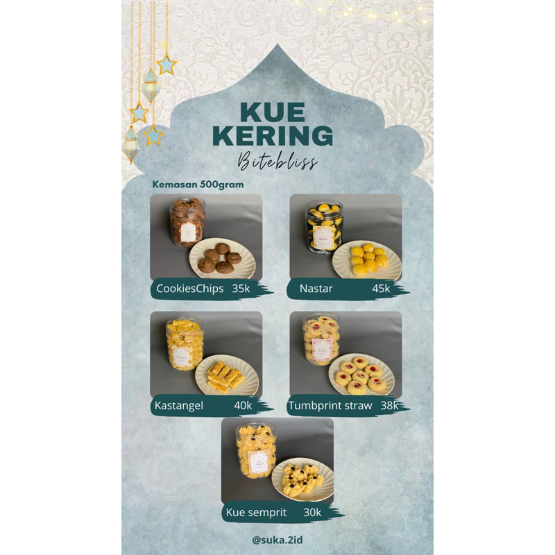 

Kue kering Lebaran | Premium