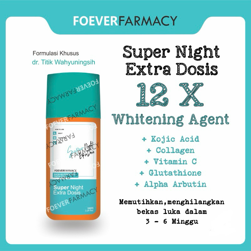 NED WHITENING NIGHT LOTION  | AHA WHITENING NIGHT LOTION | LOTION NED ROYYAL SKINCARE | FOEVER FARMA