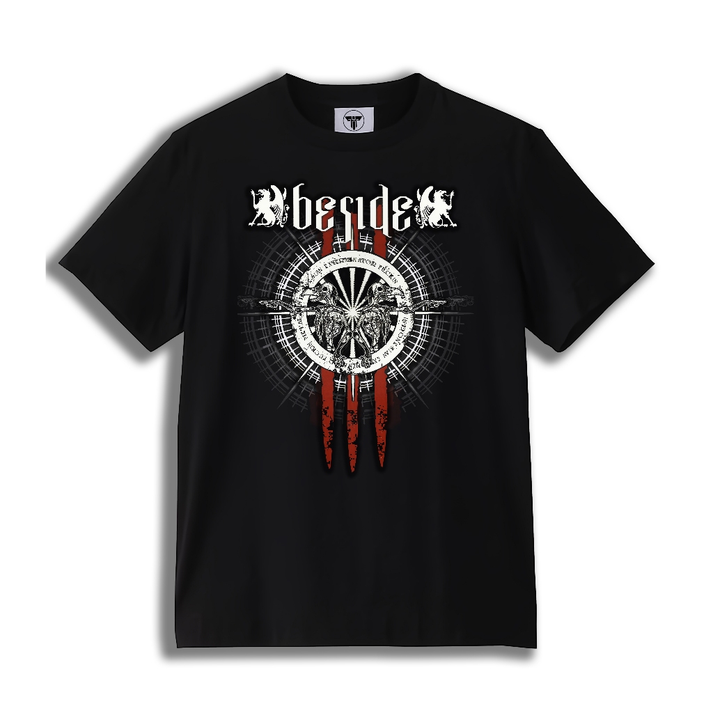 T-shirt Beside Artwork Shadow | Kaos Band Beside Premium