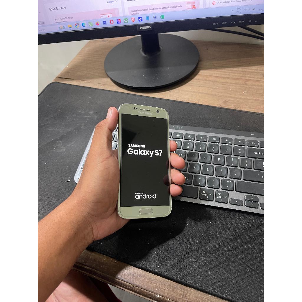 HP Samsung S7 Grey 4/32GB Bekas Review Wong Malang
