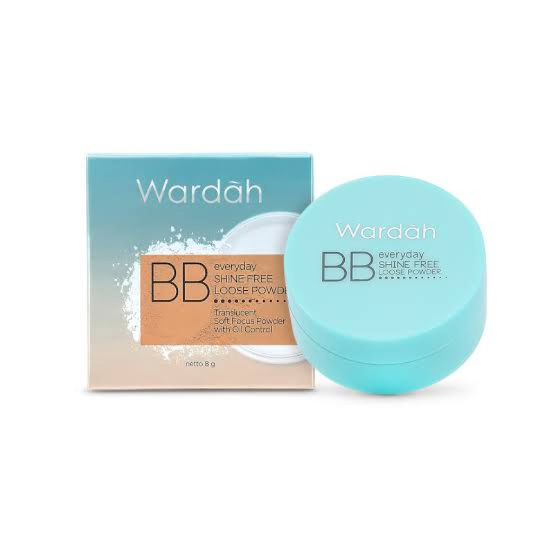 Wardah Bb everyday shine free loose powder / Bedak tabur wardah