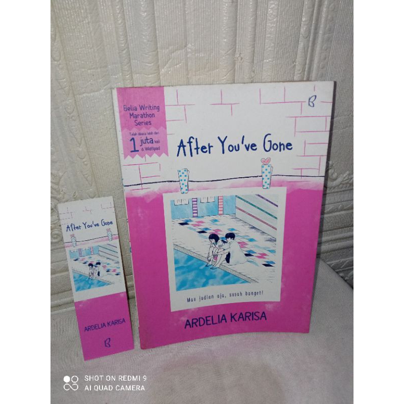Preloved ORIGINAL Novel After Youve G by Ardelia Karisa Bekas Penerbit Bentang Belia Second Unhaul P