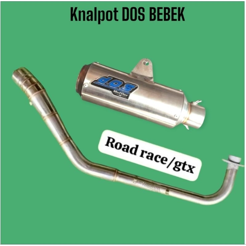 KNALPOT DOS GP1 JUPITER Z VEGA ASTREA GRAND KNALPOT ROAD RACE ALL BEBEK KNALPOT DOS JUPITER Z VEGA G