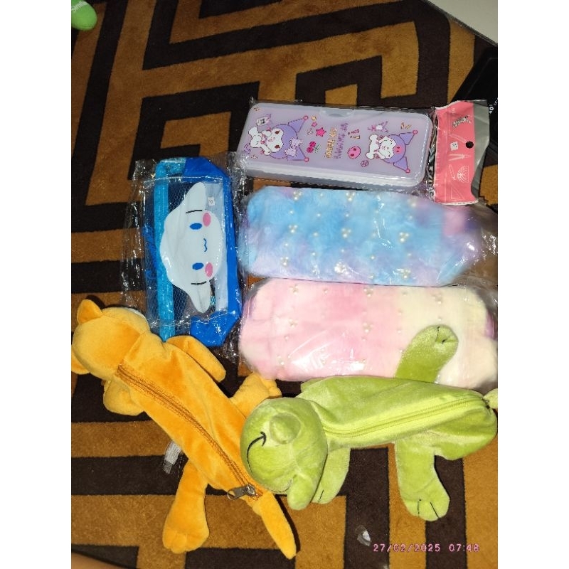 

[Ready Soppeng] Pouch dan Tempat Pensil Unik Lucu