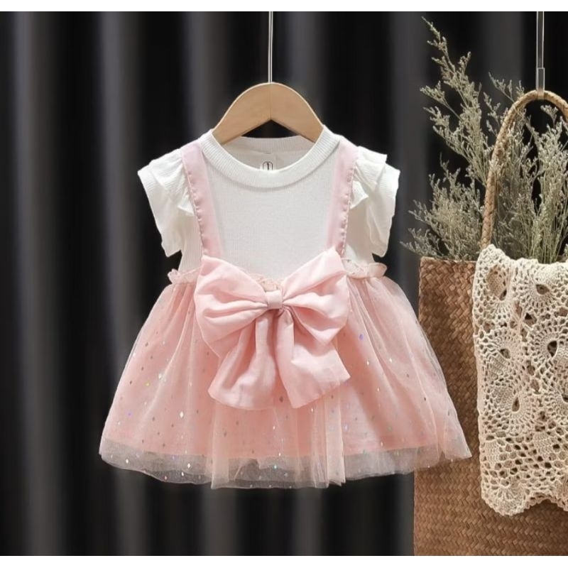 PRELOVED DRESS TUTU BAYI 6-12 BULAN