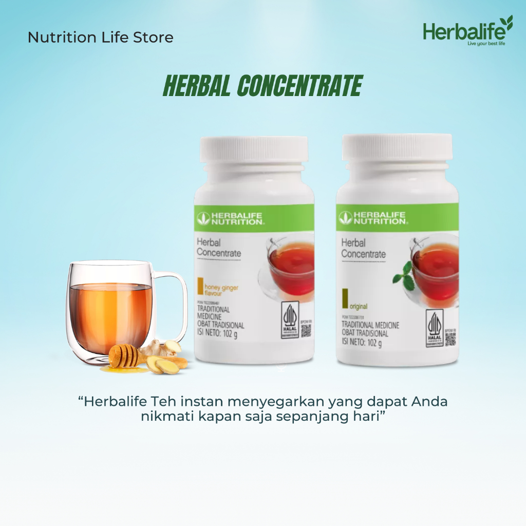 Herbalife - Teh Herbal Concentrate| Minuman teh diet untuk wanita dan pria