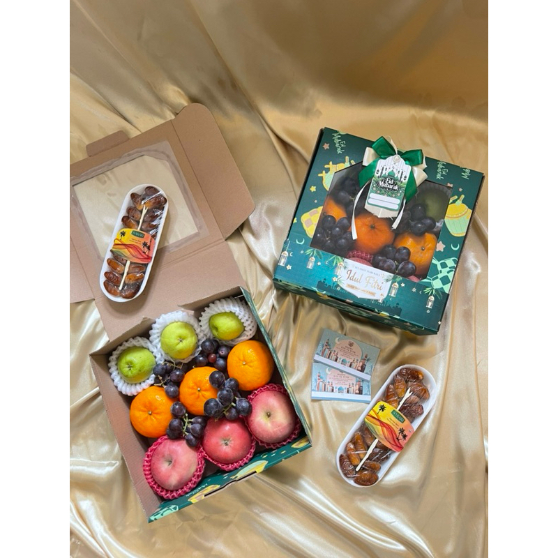 

bisa pesan dadakan hampers parcel buah lebaran parsel idul fitri kurma buah surabaya sidoarjo