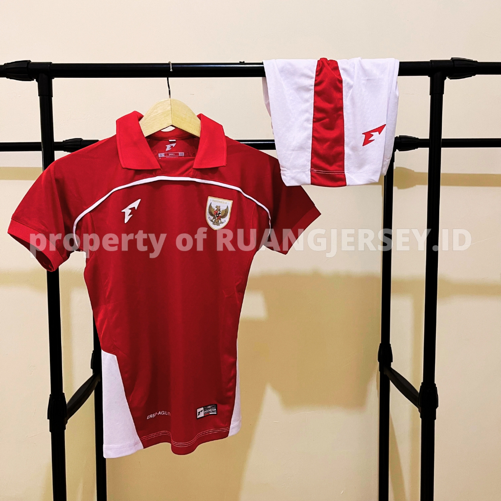 Jersey Sepak Bola Anak Indonesia Home 2025 Baju Sepak Bola Pria Dewasa