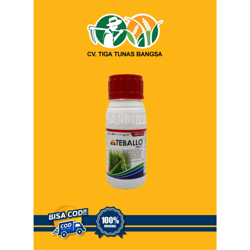 Teballo 250 mL  Pembasmi Hama Wereng Padi Insektisida Sistemik Racun Kontak & Lambung Pembasmi Hama 