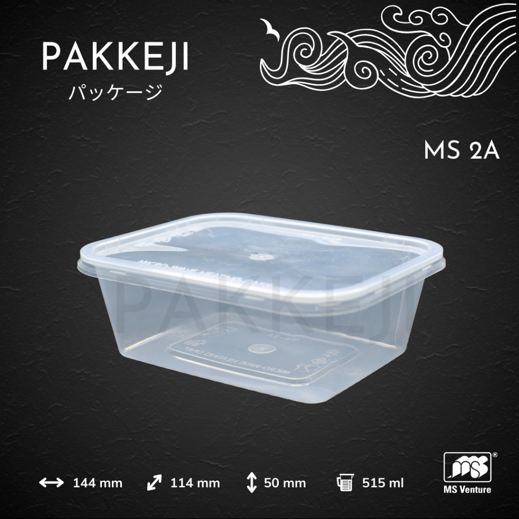 Pakkeji Kotak Cemilan 14x11cm - MS Venture - MS 2A