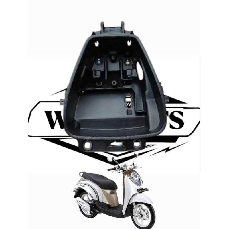 Box jok bagasi scoopy karbu