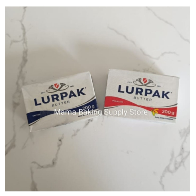 

LUPRAK Lactic Salted Butter Mentega Asin Wangi Naturally Tasty Luprak 200 gr