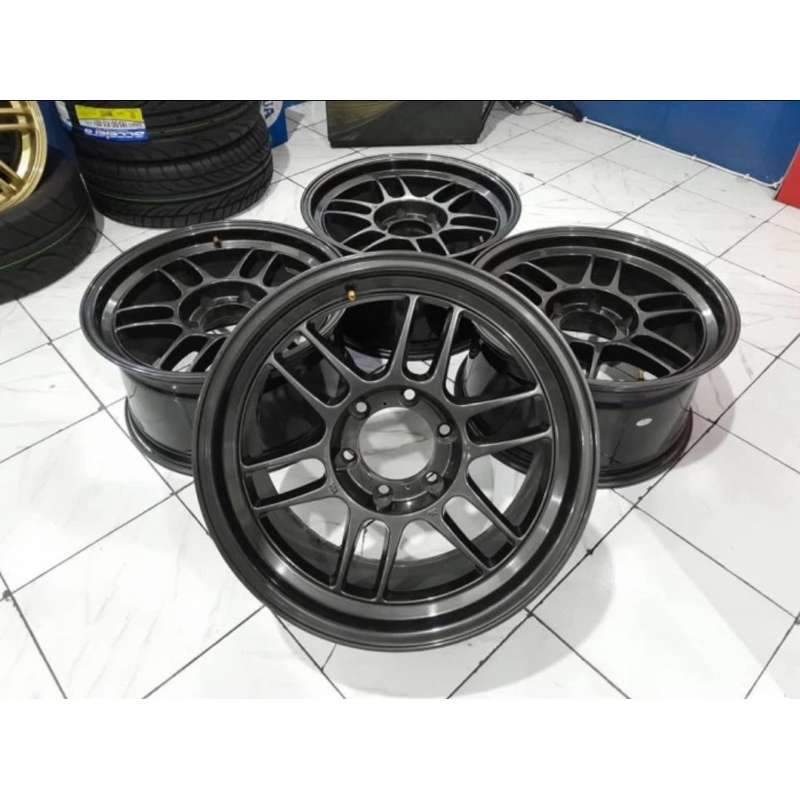 VELG BEKAS PAJERO RPF R18X9 PCD 6X139 ET 20 GREY MASUK FORTUNER
