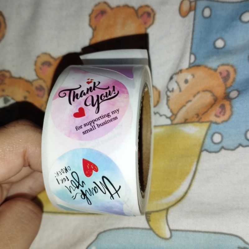 

(READY) Sticker Thank You 50 pcs [BACA DESKRIPSI]