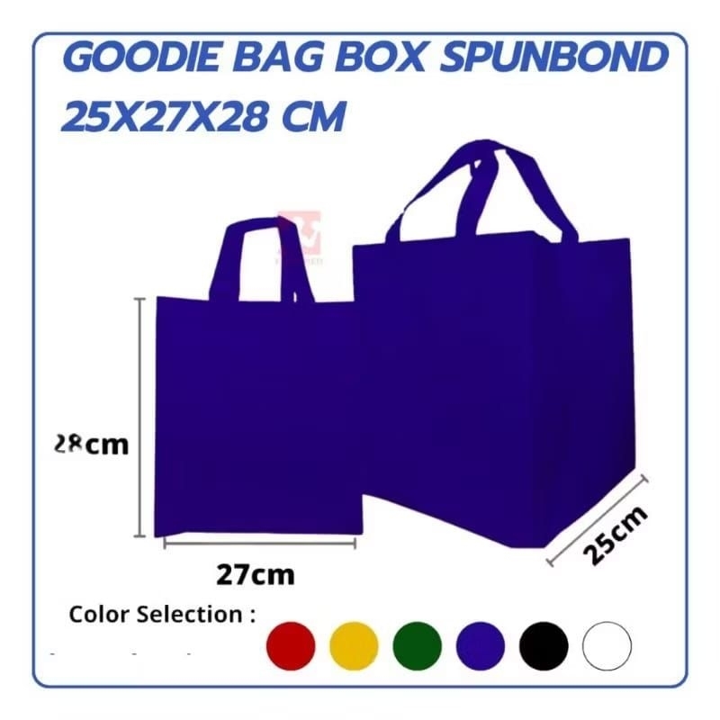 

Goodie Bag Box Nasi 25x25 TEBAL 75GSM Tas Spunbond Kue Tas Kotak Nasi Tas Kotak Kue Tas Souvenir Tas Hadiah Tas Hampers Tas Murah Paper Bag Murah Tas Kado