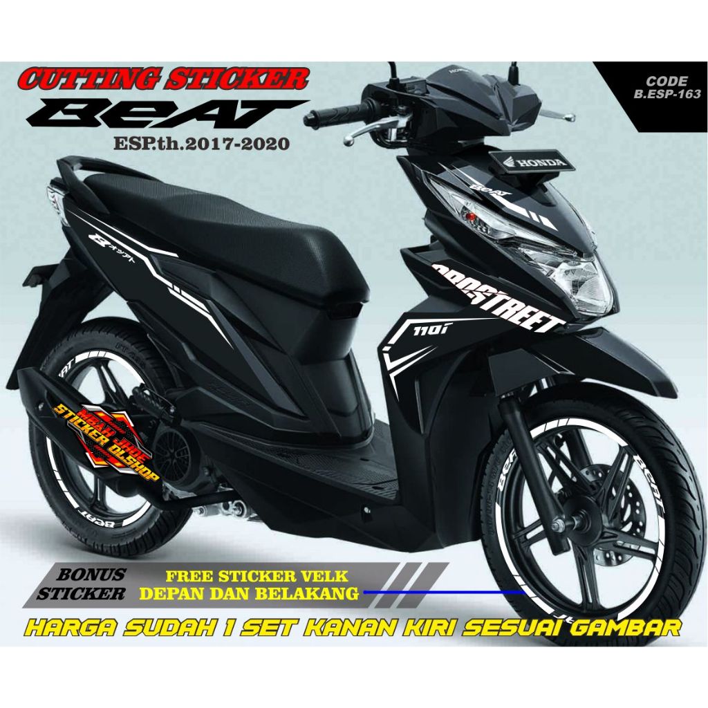 Sticker cutting New Beat ESP 2017-2020 Striping Cutting Sticker B.ESP-163