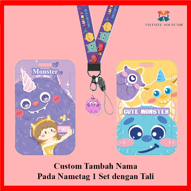 

(Non COD) Custom Tambah Nama Pada Nametag 1 Set dengan Tali (Hanya Untuk Tambah Nama Pada Nametag 1 set)