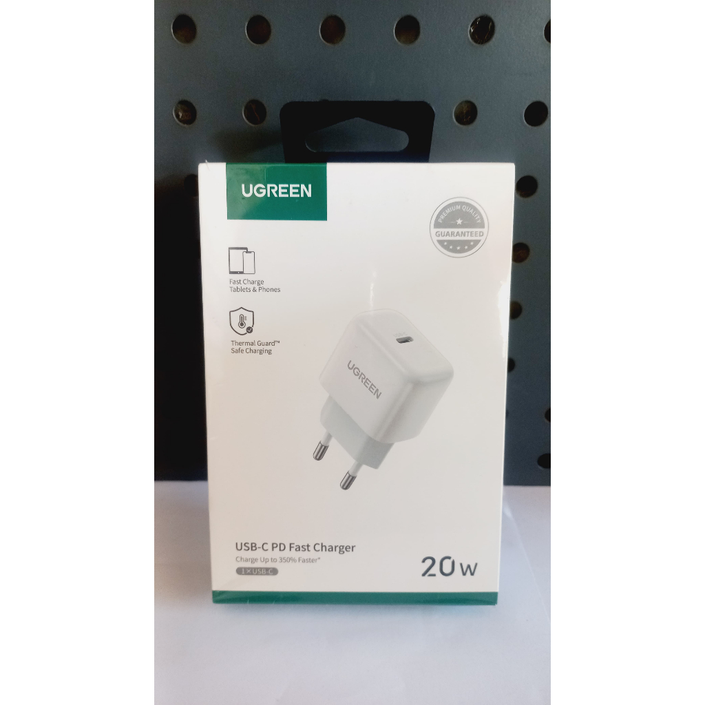ADAPTER UGREEN MINI  20W PD Fast Charging untuk iPhone dan Android-UGREEN 10220