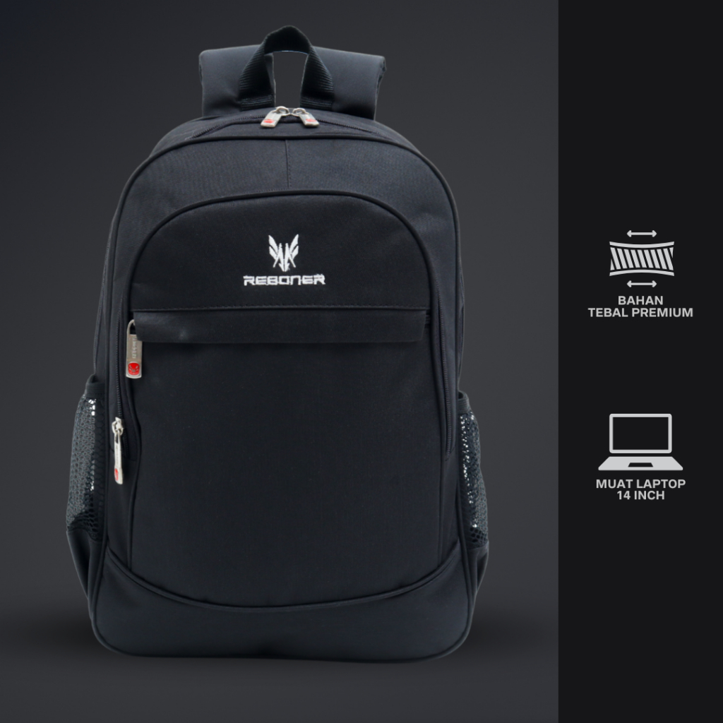 Reboner DINIR SERIES Tas Ransel Pria inc Bag Raincoat