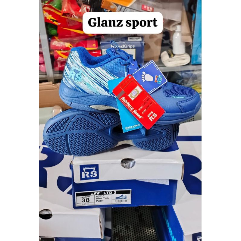 SEPATU BADMINTON RS JF LTD 2 JEFFER LTD 2 JF LTD 02 promo ORIGINAL NEW