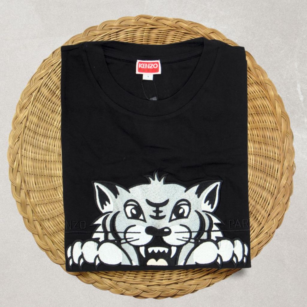 T Shirt T Shirt Vintage Kenzo Black Tiger T-Shirt Tshirt