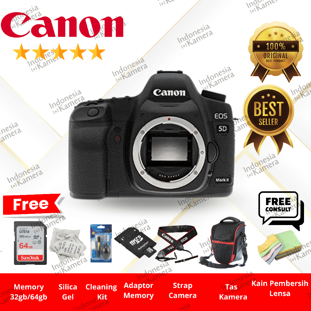 CAMERA CANON EOS 5d MARK II