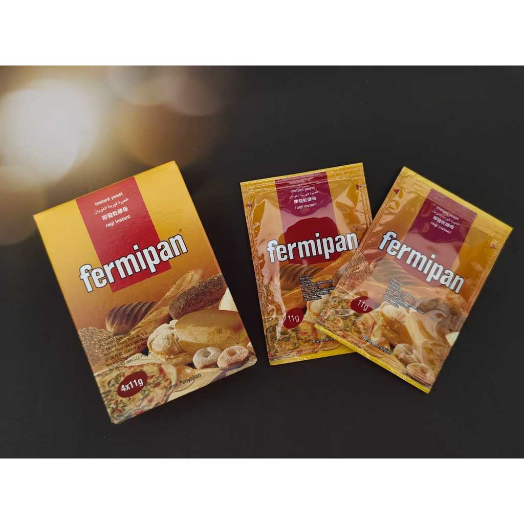 

Fermipan sachet / Ragi Instan (4x11gr)