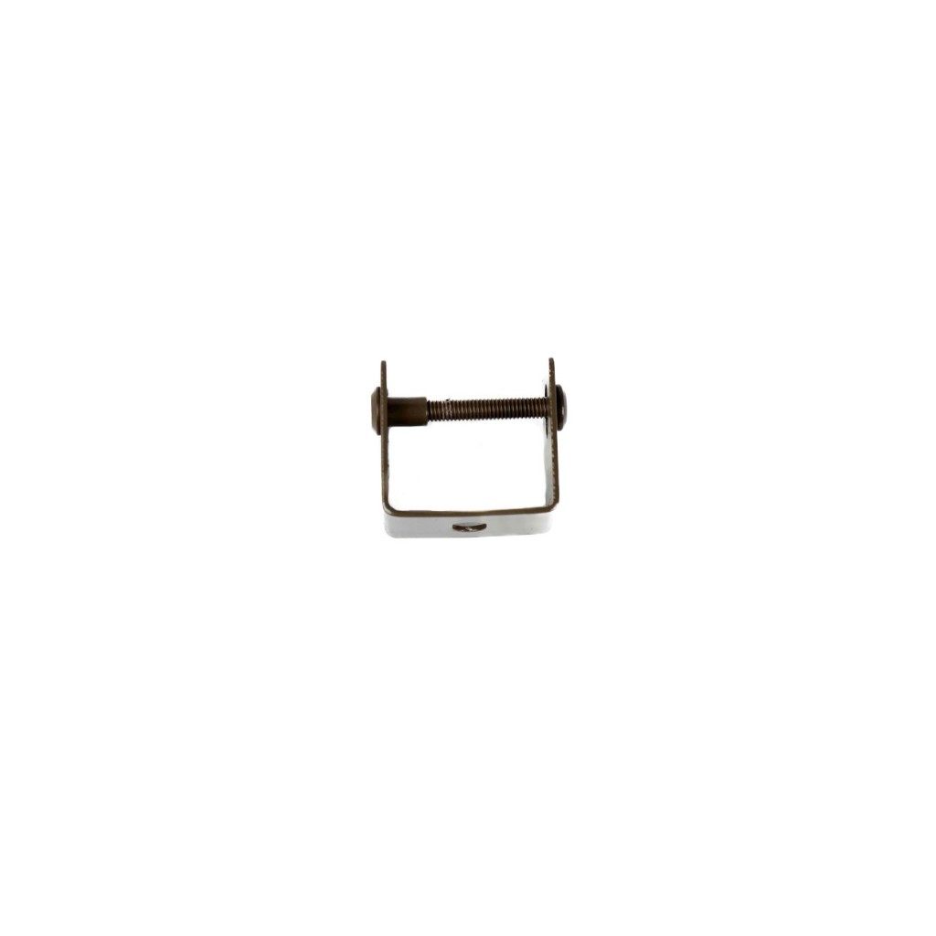Aksesoris Clip U Shape Aluminium WPC Hollow / Penjepit Hollow / Penjepit Hollow Kisi Kisi