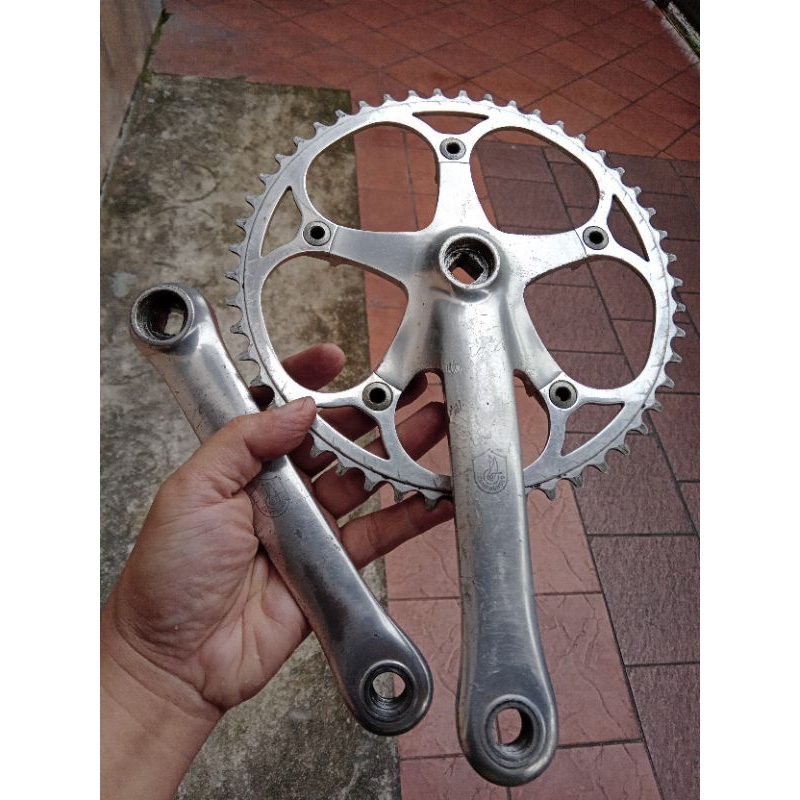 crank campagnolo arm 175 50t