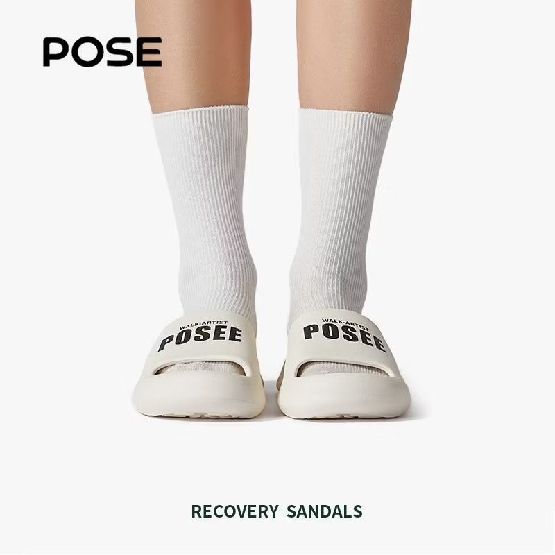 POSEE - SANDAL SLOP POSEE LOGO WANITA SANDAL SLIP ON CEWEK STYLE TERBARU