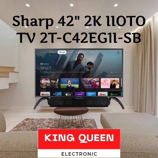 TV Sharp IIOTO 2K 42 Inch 2T-C42EG1i-SB ( Soundbar )