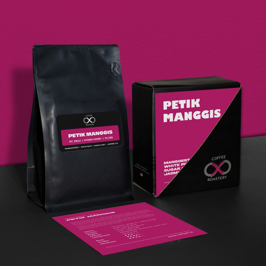 

Biji Kopi Arabica Petik Manggis - Mt. Prau Hydro Honey 200 gr