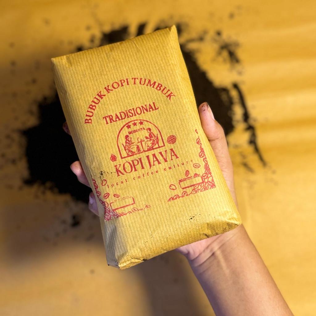

Promo Kopi Bubuk Tumbuk Tradisonal 200 Gram Robusta Coffee/Kopi Kasar