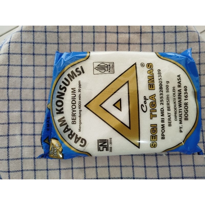 

Garam Yodium Segitiga Emas 500 g