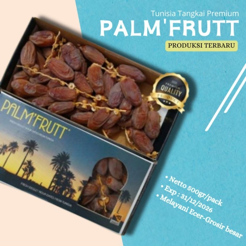 

palmfrutt 500 /Kurma palmfrutt 500g / Kurma Tunis Tangkai palmfrutt 500g