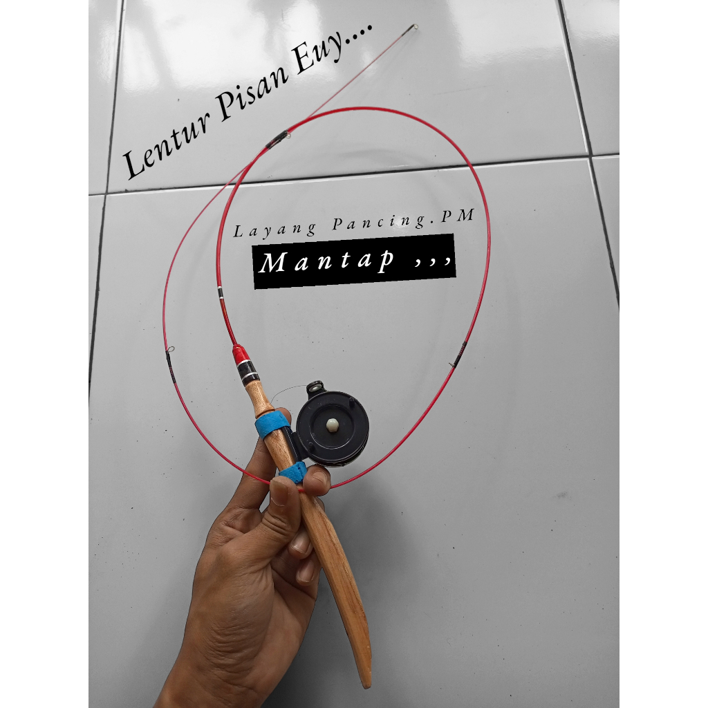 JORAN UDANG DAN WADER SUPER LENTUR 140 150.CM SIAP PAKAI