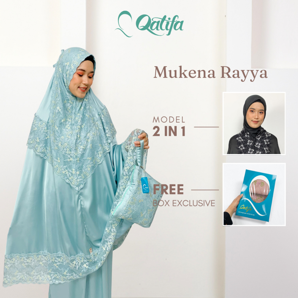 QATIFA Mukena Armani Silk Premium Rayya