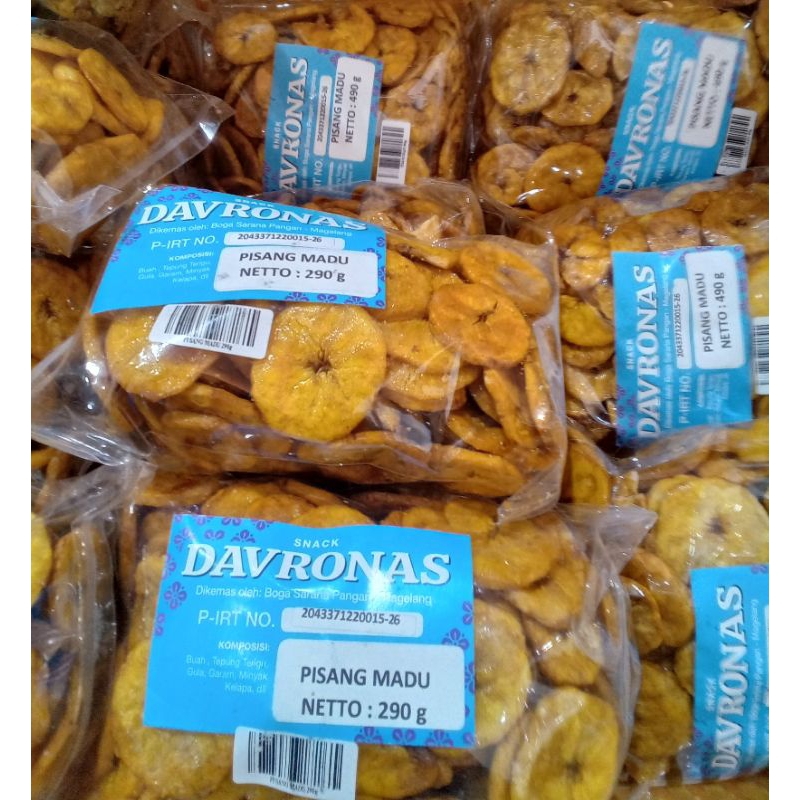 

Keripik Pisang Madu 290 gr