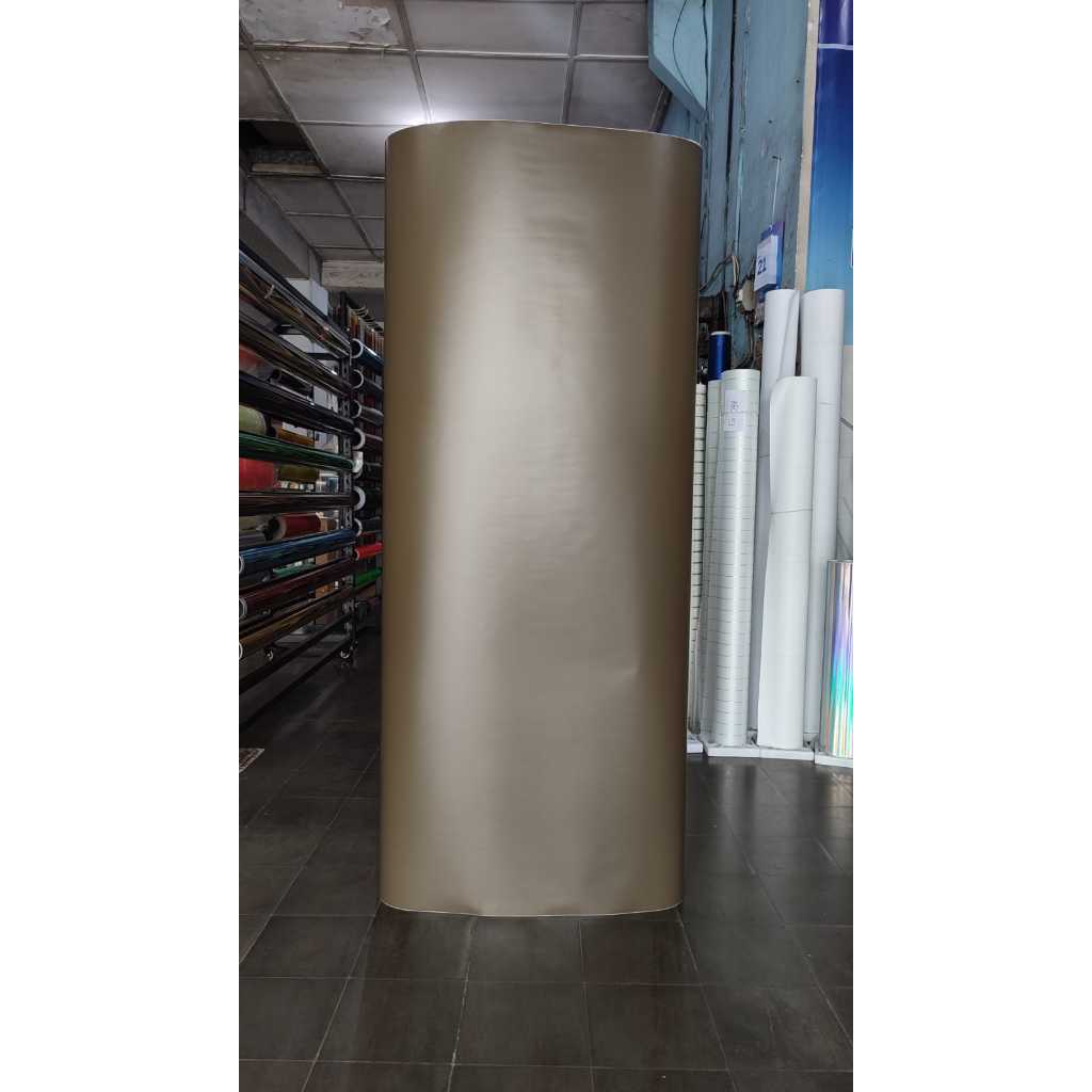 Sticker Vinyl Goodfix Premium Brown Miltary 152 Cm [Per-Meter]