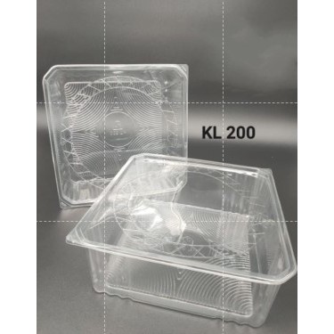 Mika Kotak Besar KL 200 (5PCS) Mika Bolu Lapis Mika Cake tart