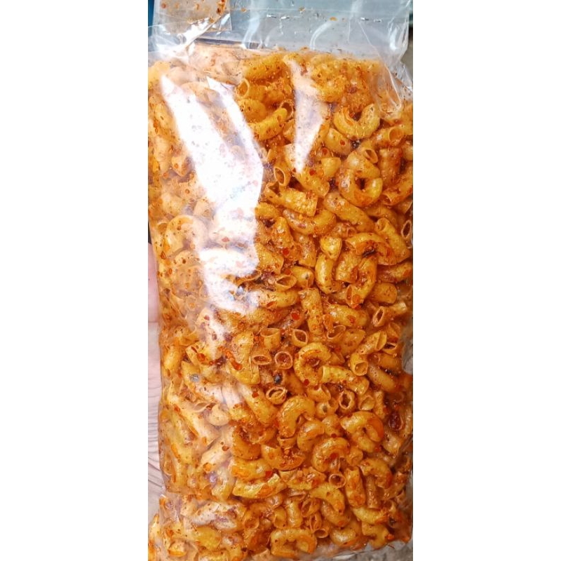 

Makaroni Kriuk Pedas Daun Jeruk 500gram