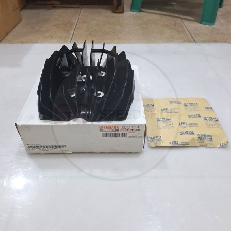 Blok Silinder Cylinder Head Belimbing Yamaha Original Japan YZ125 YZ 125 RXK RX King RXZ 18G - 11111
