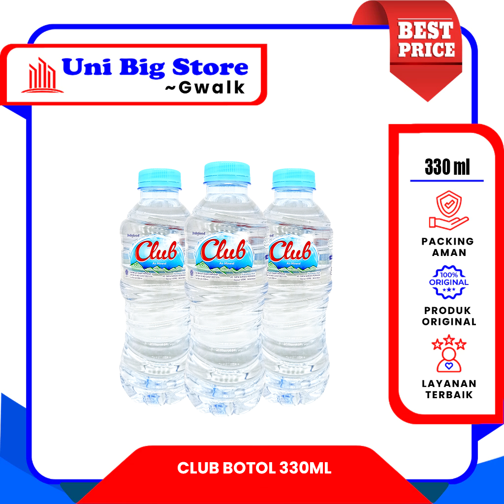 

CLUB AIR MINERAL BOTOL - 330 ml