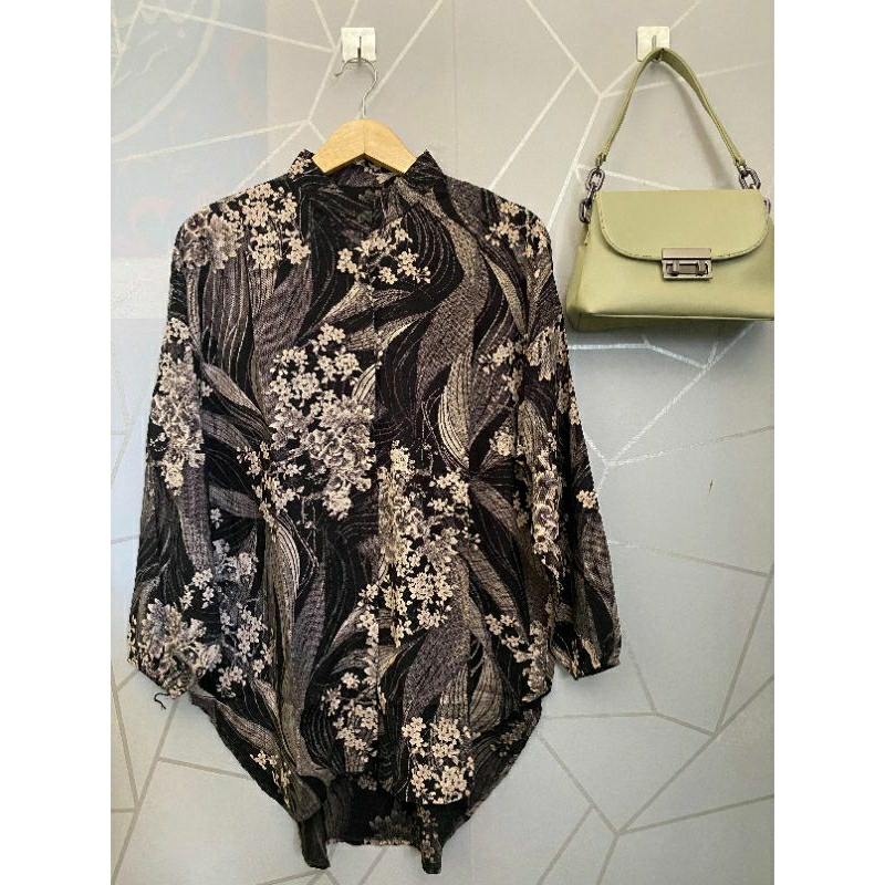 blouse atasan wanita ke kinian ld 120cm