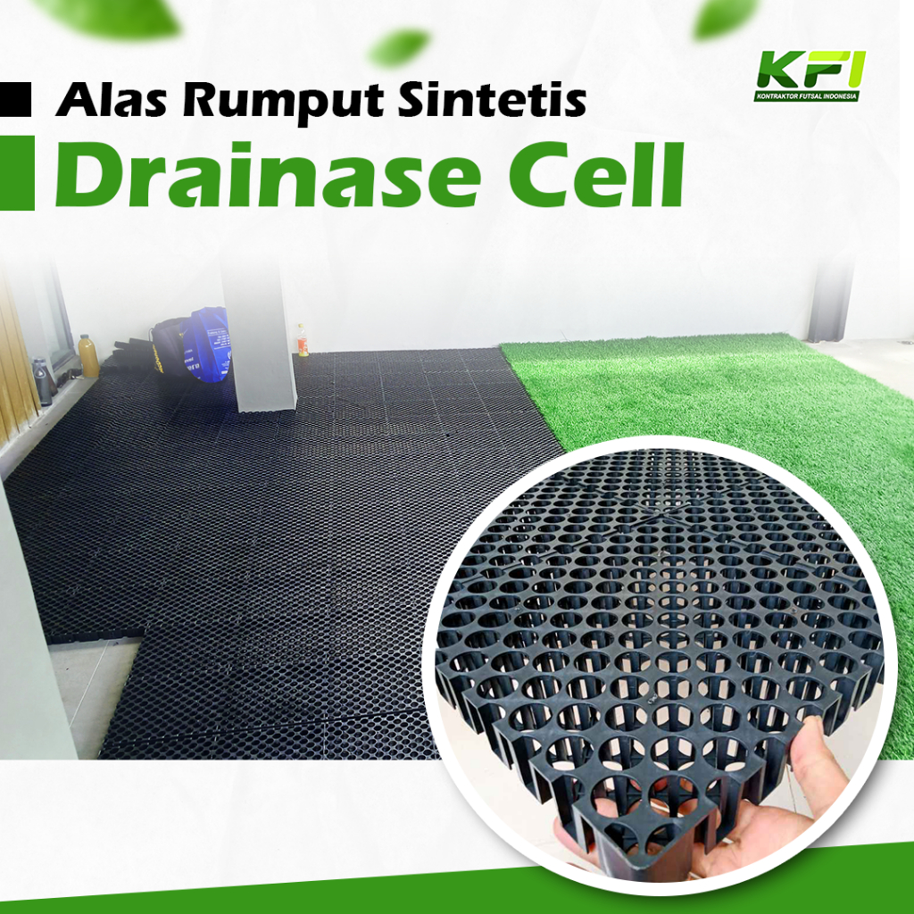 Drainase Cell Alas Rumput Sintetis 1meter