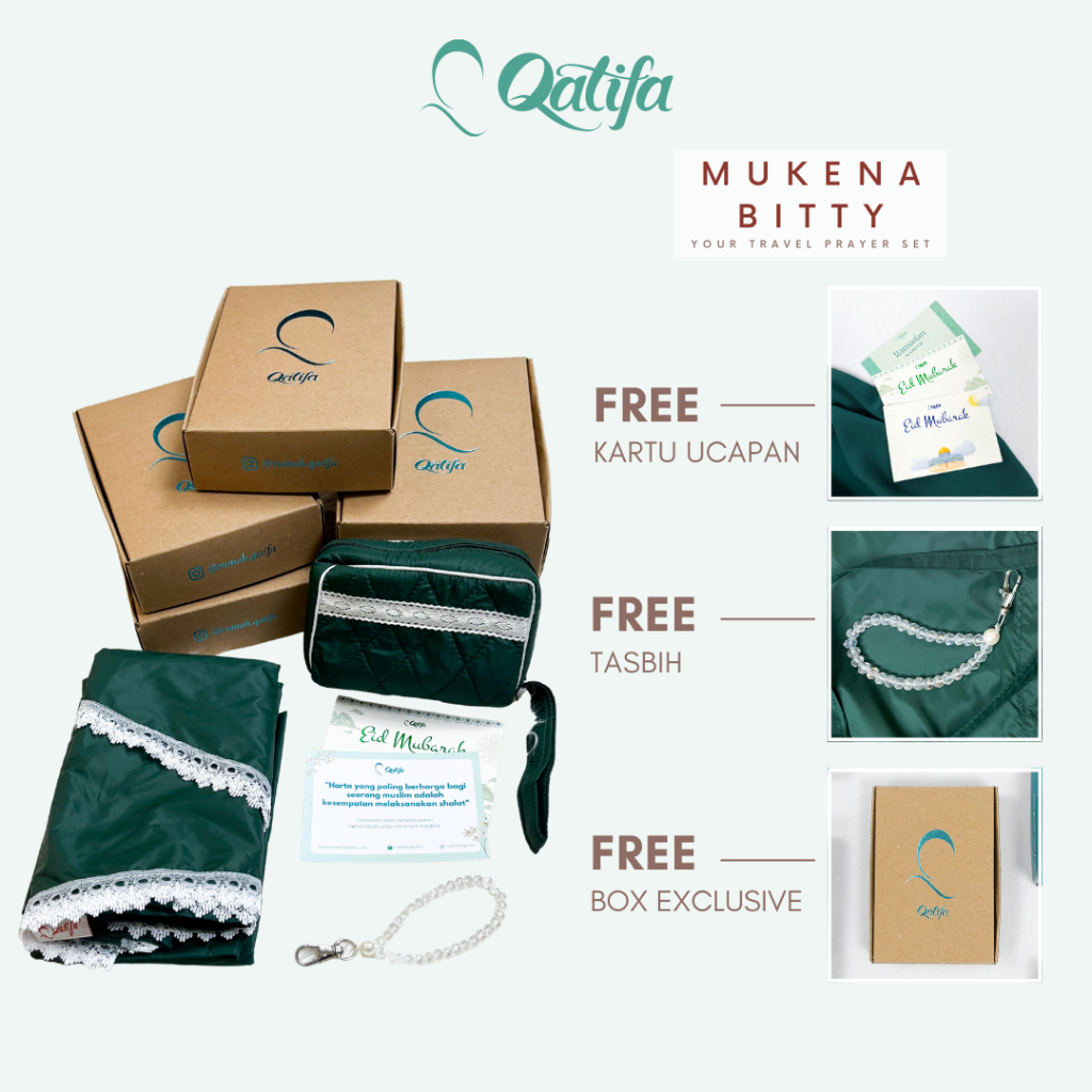 Mukena Traveling Mini Pouch Premium Mukena Travel terbaru Bundling Hampers Mukena Travel Mini Pouch 