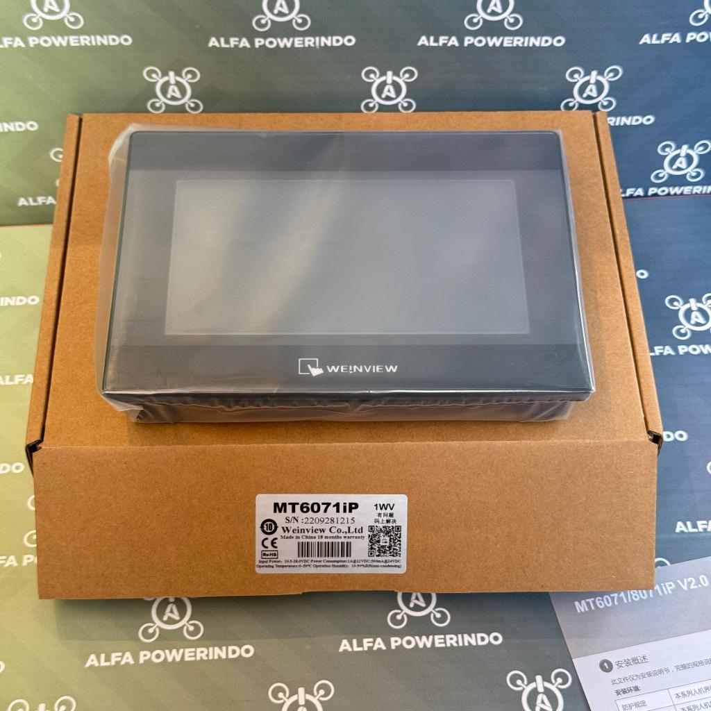 Weintek MT6071iP HMI Touch Screen