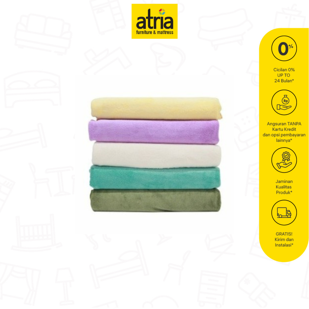 Atria Handuk Serbaguna Haus de Linen Travel Towel